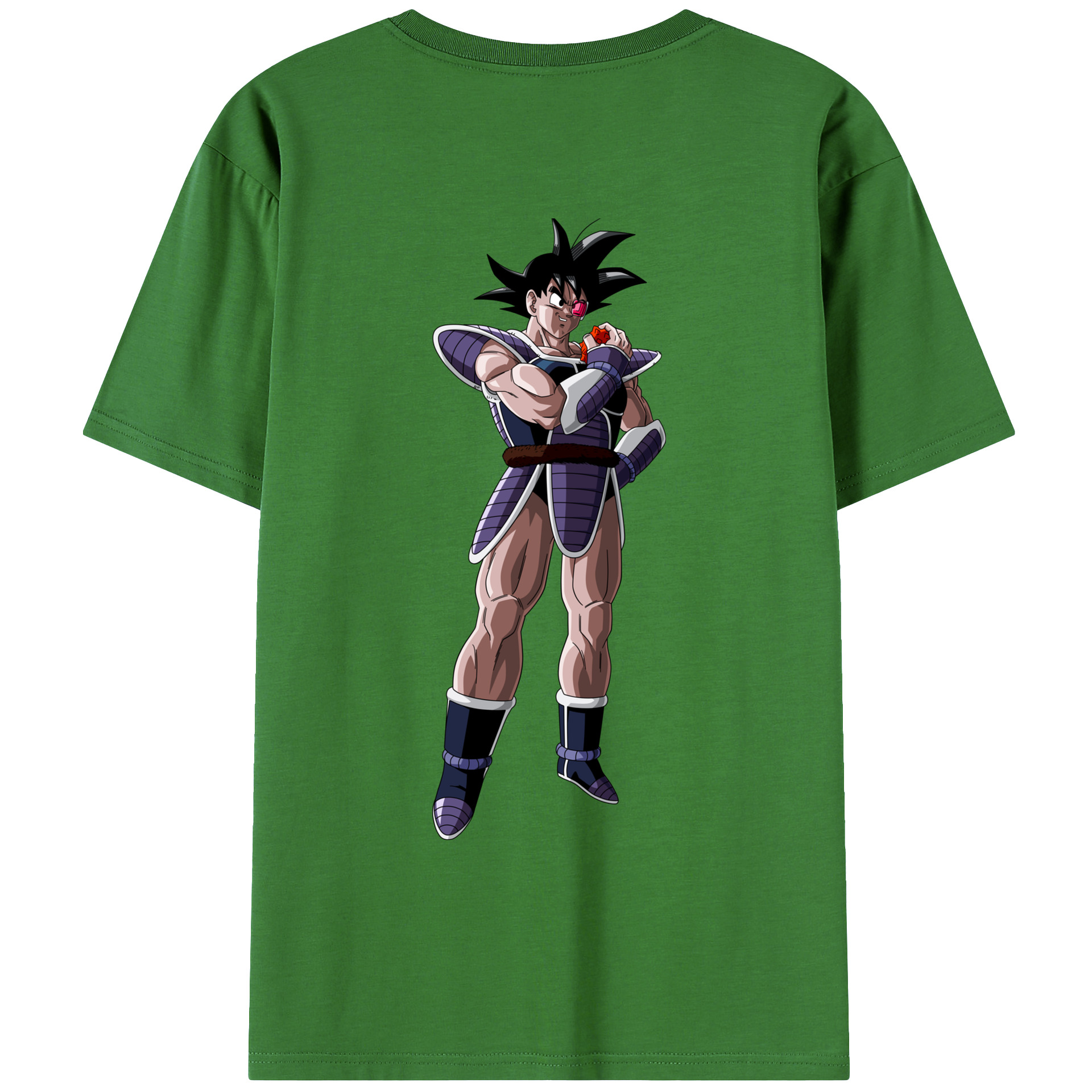 （画像用） ドラゴンボール 孫悟空（そん ごくう）Son Goku カカロット DRAGON BALL Kakarotto レディース半袖Tシャツ(バックプリント)